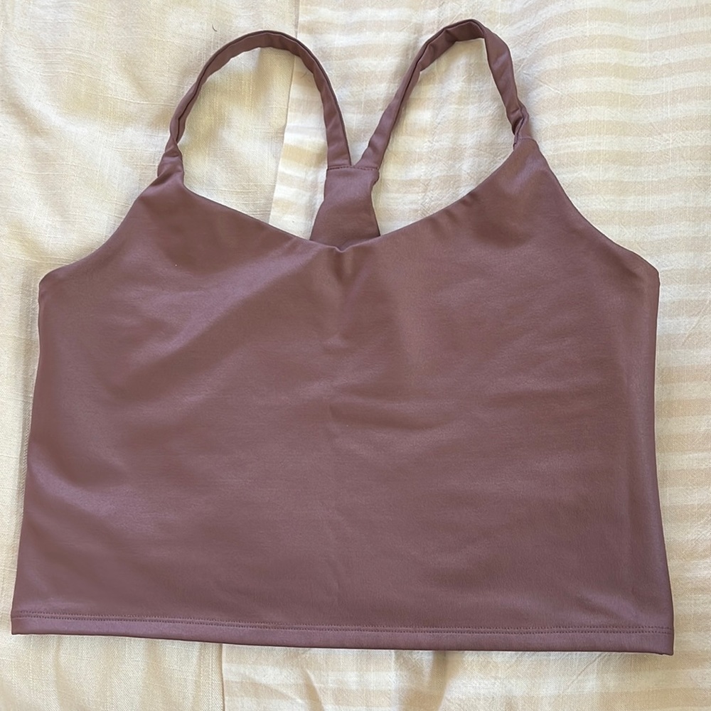 Abercrombie and finch cropped razor athletic tank